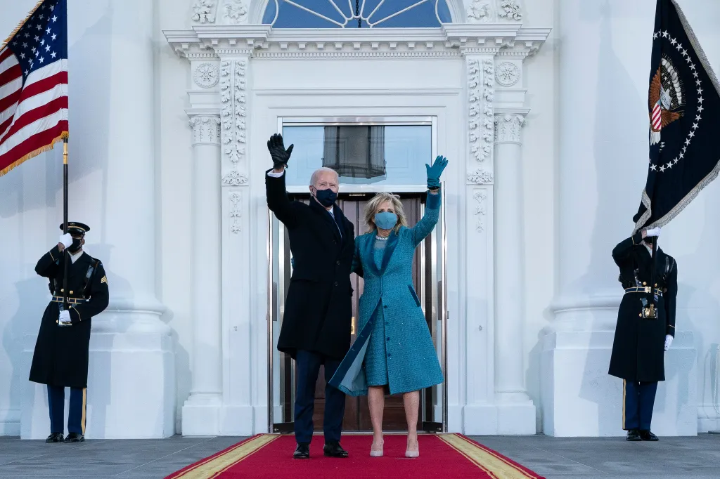 First Lady Jill Biden Draws Back the Curtain on Her Inaugural Day Fashions