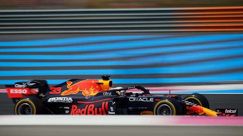 Verstappen leads second practice at F1 French Grand Prix
