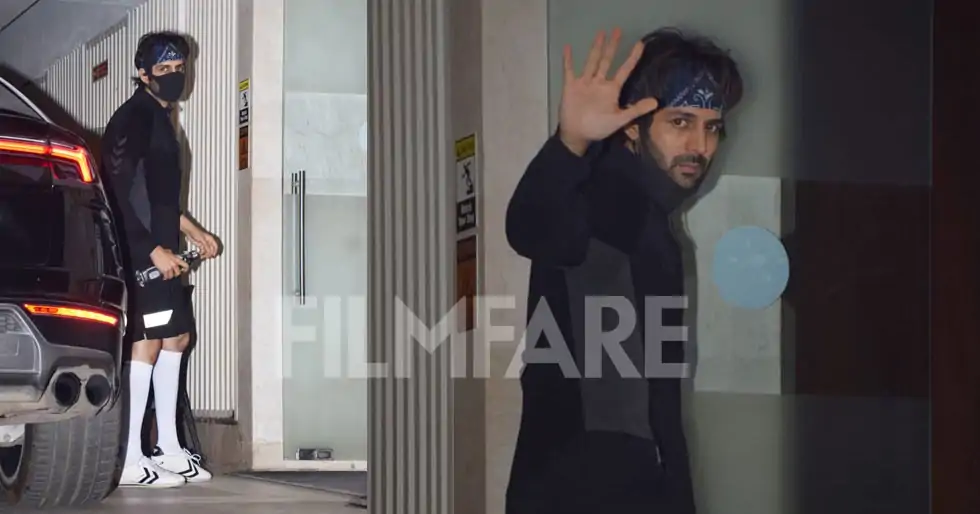 Kartik Aaryan photographed in the city - check out the pictures!