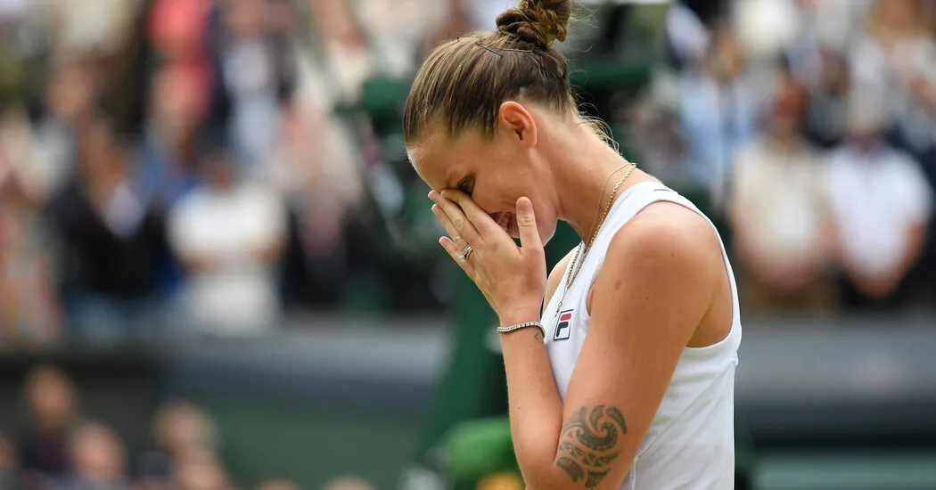In Wimbledon Loss, Karolina Pliskova Sees a Silver Lining