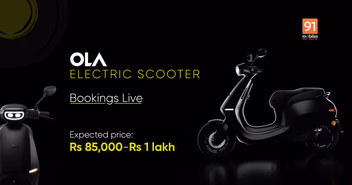 Ola electric scooter: How to book Ola electric scooter online, expected price and launch date in India| 91mobi