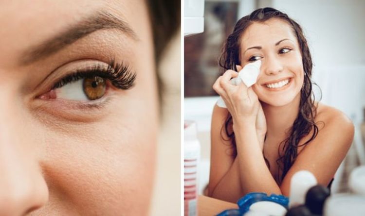 How to clean lash extensions