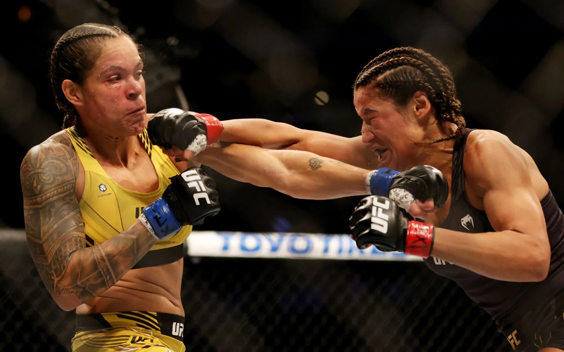 Who won the Amanda Nunes vs. Julianna Pena fight tonight?