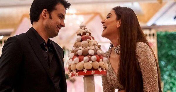 Kajal Aggarwal-Gautam Kitchlu's wedding cake had a croquembouche on it, and dessert lovers are going crazy | B
