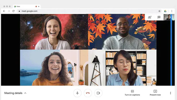 Google Meet adds AR masks, Duo-style filters, effects