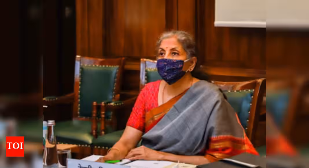 Signs of revival in economy, growth in current year may be negative: Nirmala Sitharaman - Times of India