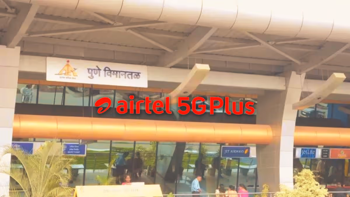 Airtel 5G service is now available at Pune airport