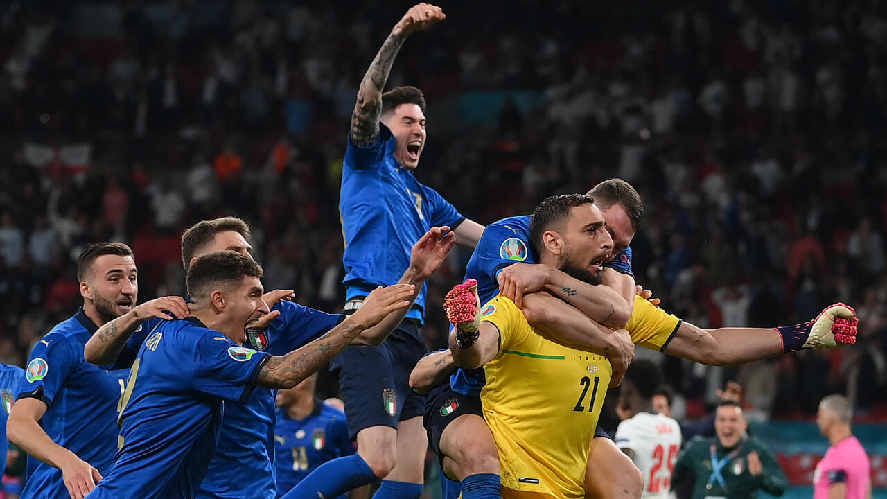 Italy wins European Championship final after beating England on penalties