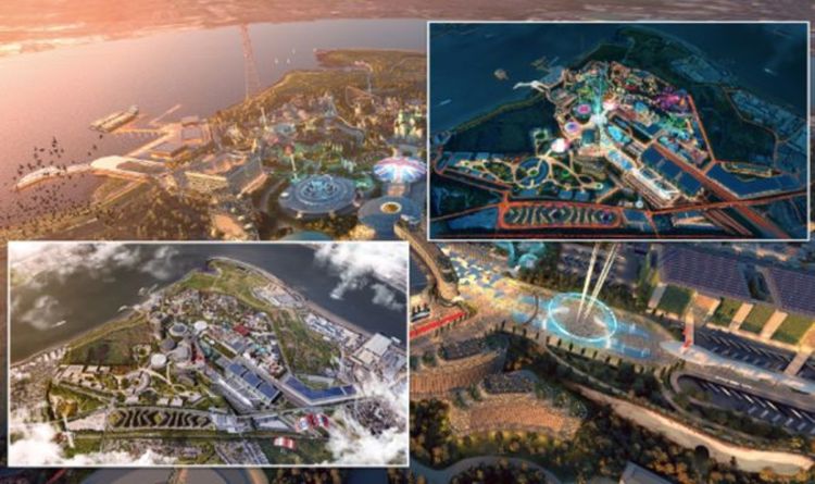 Sneak peek at £3.5billion Kent theme park - rollercoasters, waterpark and hotel plans