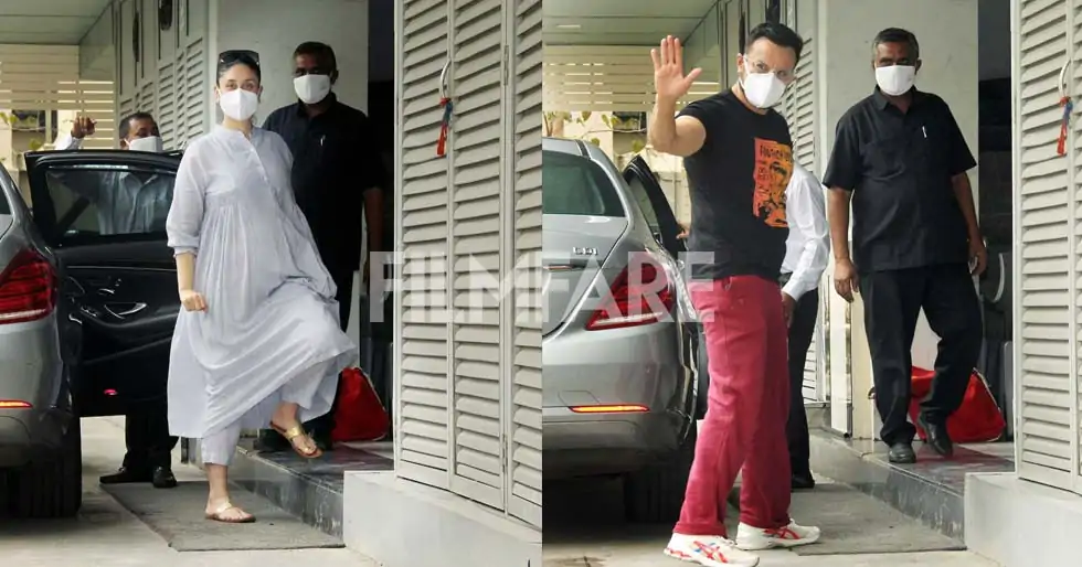 Kareena Kapoor Khan and Saif Ali Khan snapped together in the city
