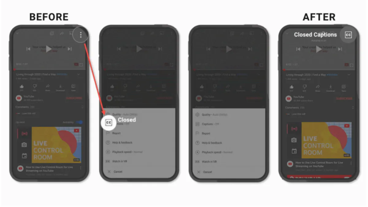 YouTube Rolling Out Player Redesign, New Gesture Controls on App