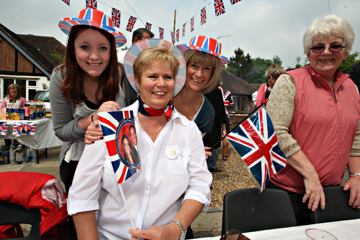 ROYAL WEDDING CELEBRATIONS ON CLEMENTS ROAD