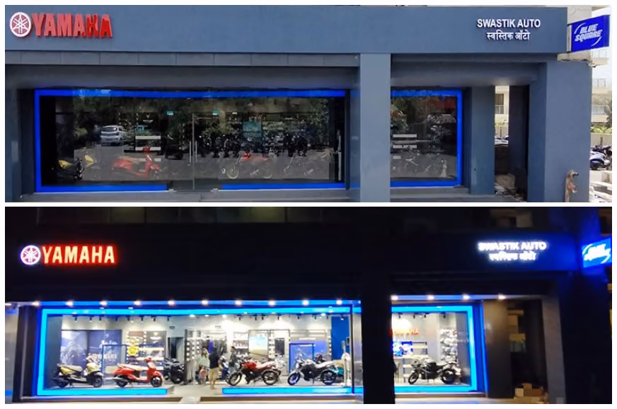 First Yamaha Blue Square showroom opens in Mumbai