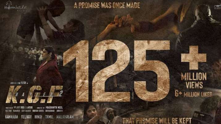 KGF: Chapter 2 teaser creates bang on record on YouTube. Here's how Yash, Sanjay Dutt & Raveena reacted
