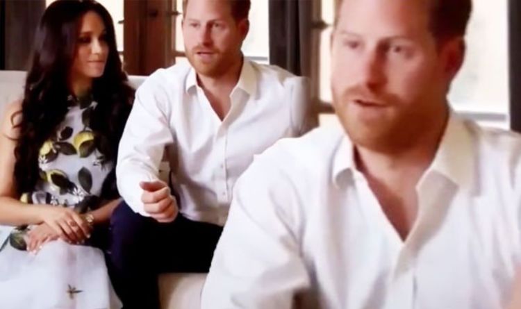 Prince Harry's body language 'dominant' while Meghan Markle 'demure' in latest video
