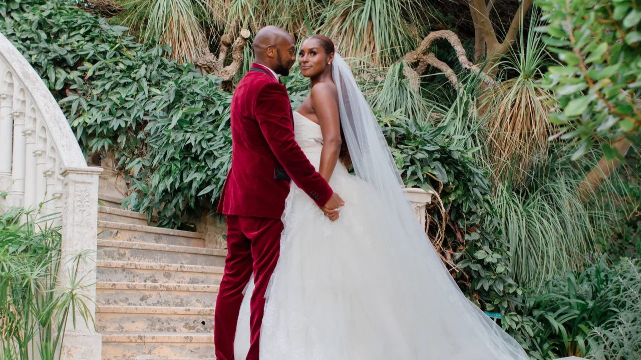 Issa Rae Marries Louis Diame at a Romantic Ceremony in the South of France