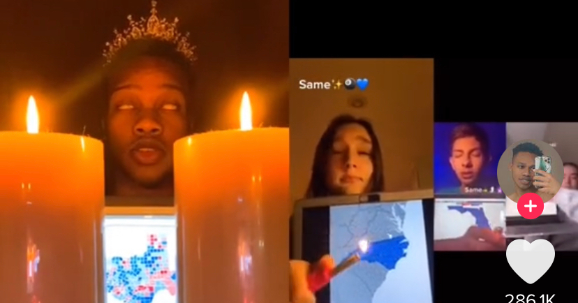 Election Night on TikTok: Anxiety, Analysis and Wishful Thinking