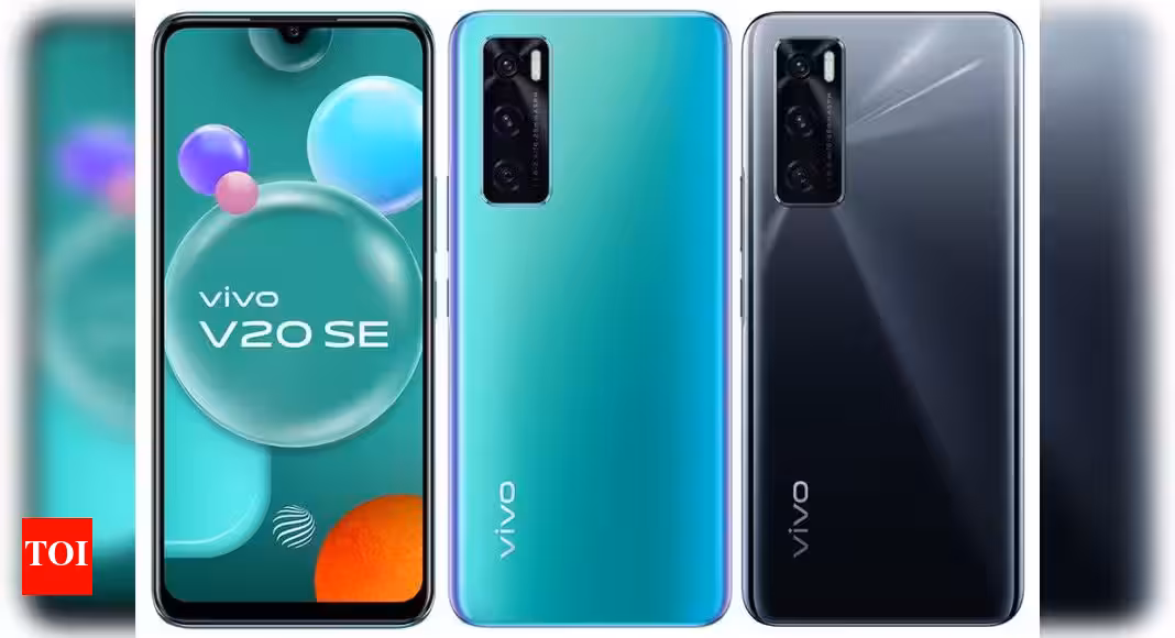 Vivo V20 SE with triple rear camera launched at Rs 20,990 - Times of India