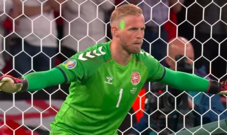 UEFA confirm England punishment as FA discover fine for Kasper Schmeichel laser incident