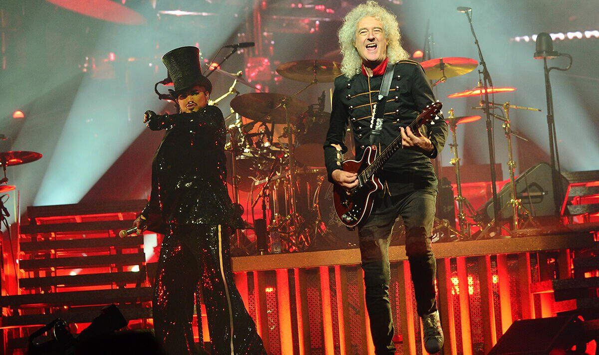 Brian May praises Adam Lambert ‘I swear there's no voice to match those amazing pipes!’