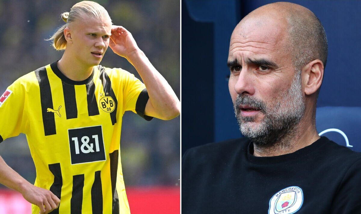 Pep Guardiola hints Erling Haaland will stay at Man City 'a long time' like four legends