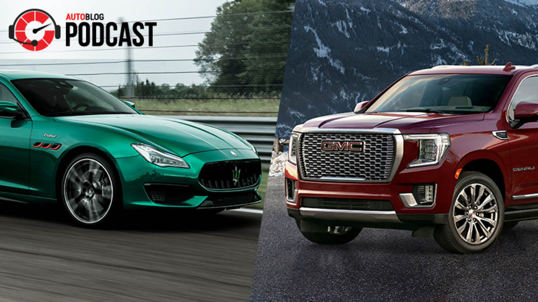 Maserati Quattroporte Trofeo, GMC Yukon XL, Tesla delays and Mitsubishi Delica registrations | Autoblog Podcas