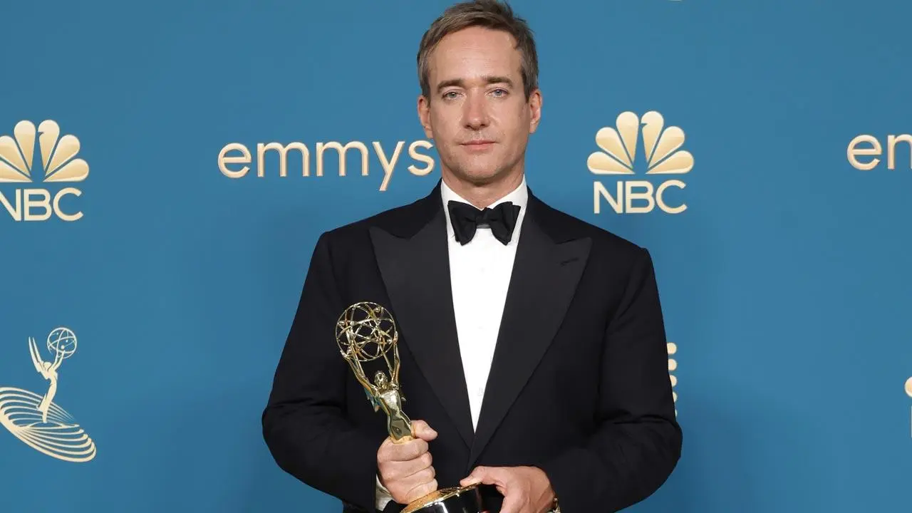 Matthew Macfadyen takes home Emmy trophy for Outstanding Supporting Actor