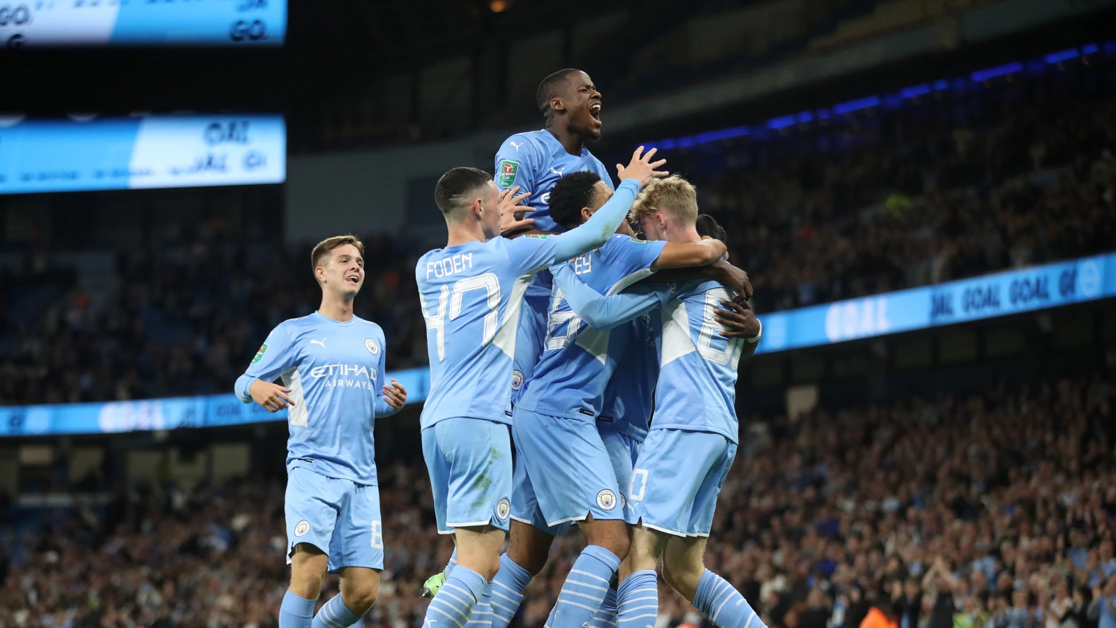 Man City and Liverpool through but Everton out of League Cup