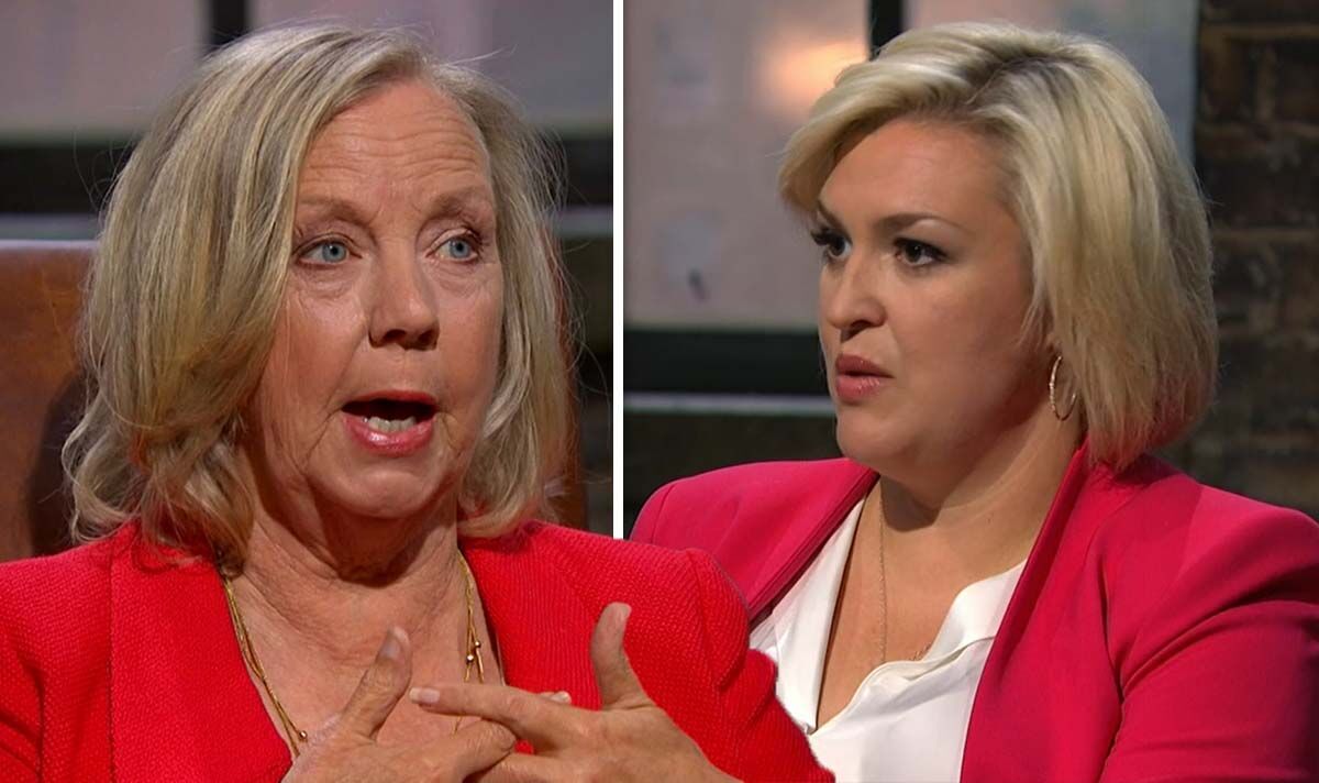 Sara Davies was 'put in her place' by Deborah Meaden on Dragons' Den set