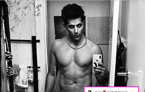 Karanvir Bohra posts an underwear picture with a 'Maldives' comment; singer Ila Arun tells him to dress proper