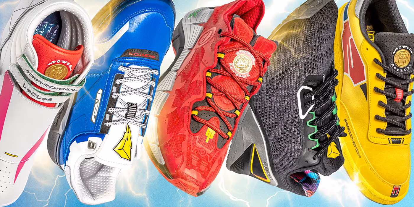 Reebok Releasing 'Power Rangers' Sneakers That Combine to Form a Sneakers Megazord, Kind Of