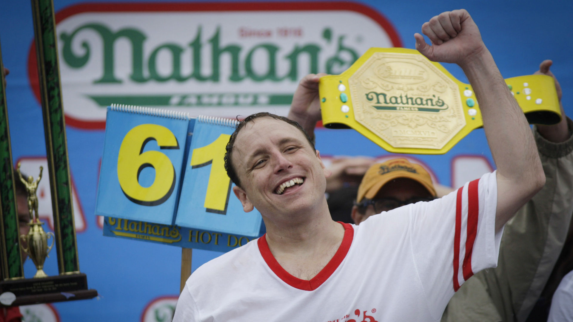 Nathan's Hot Dog Eating Contest odds, prop bets: Can you trust Joey Chestnut to win Mustard Belt in 2021?