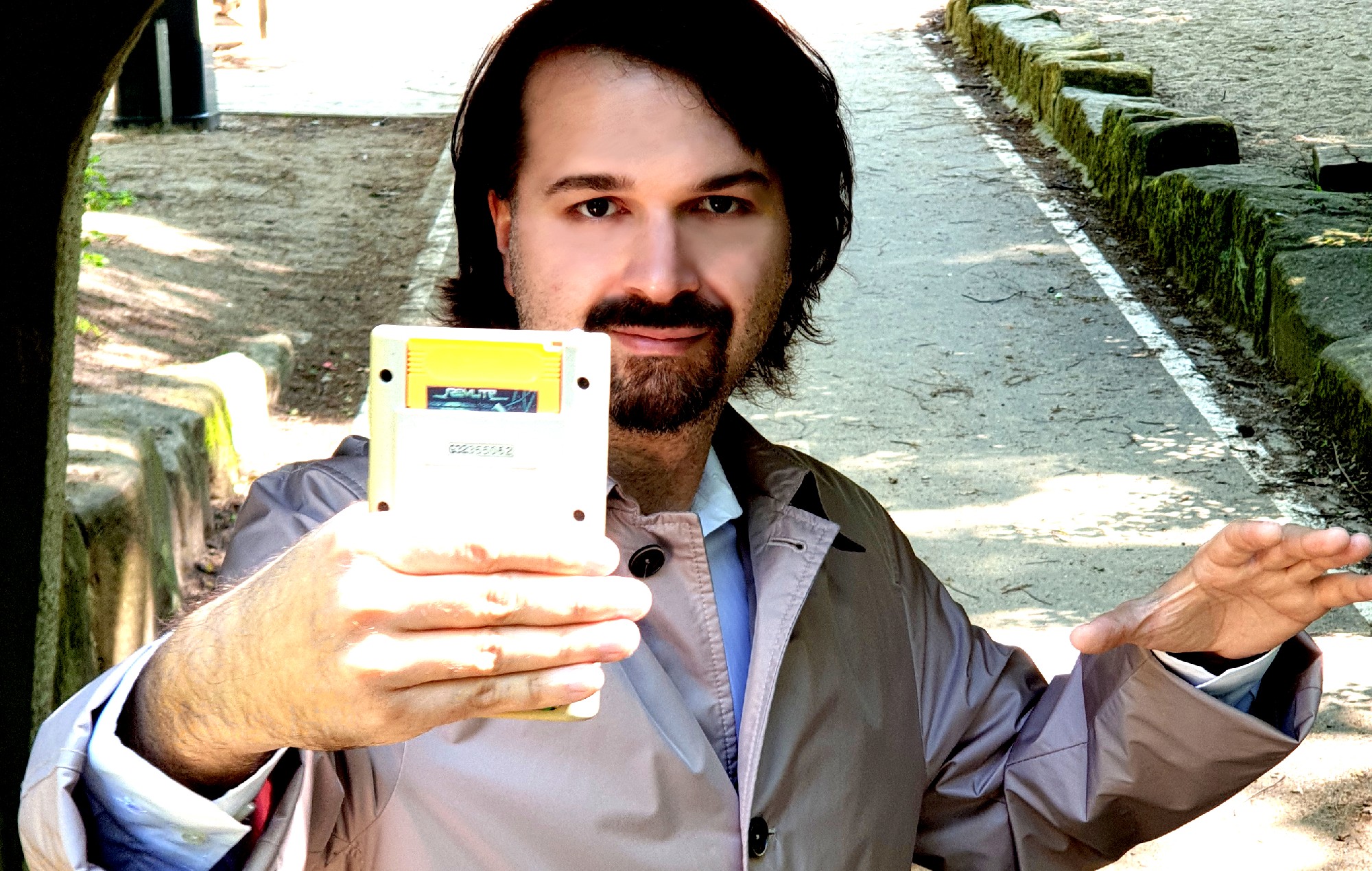 This new Game Boy cartridge is an electronic album you can buy