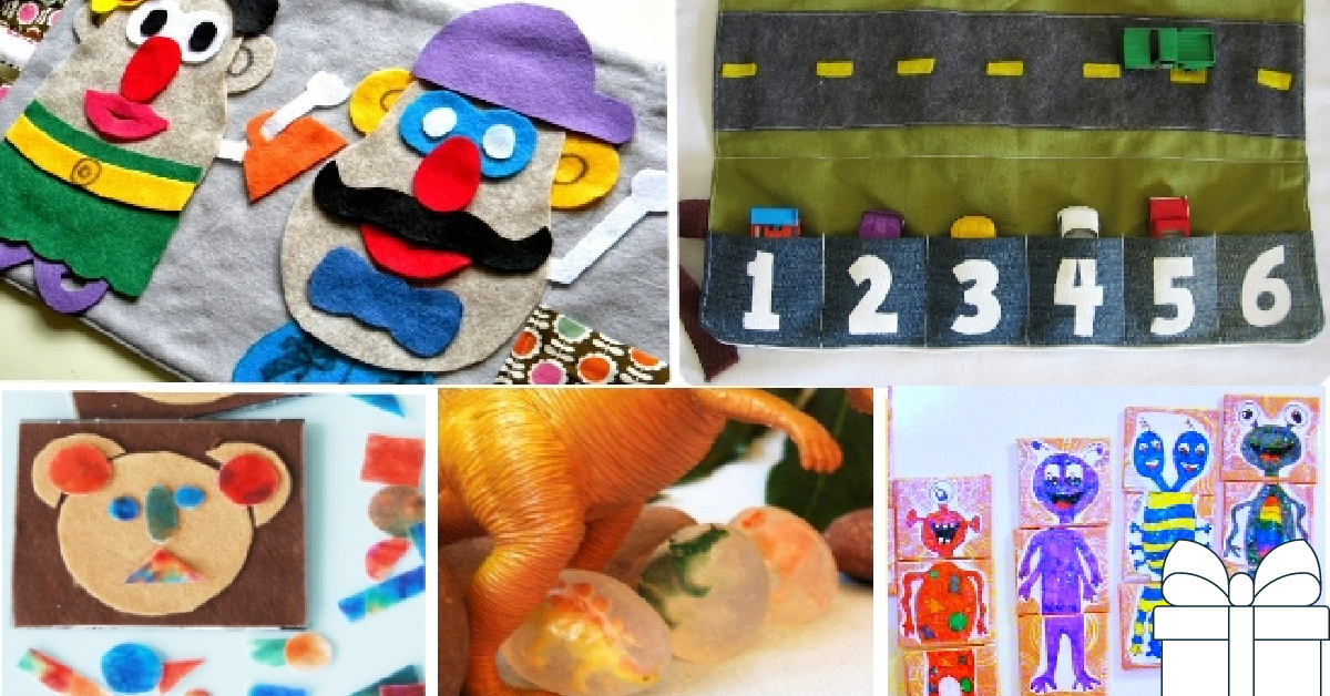 21 Homemade Gifts for 3 Year Olds that They Can Help Make