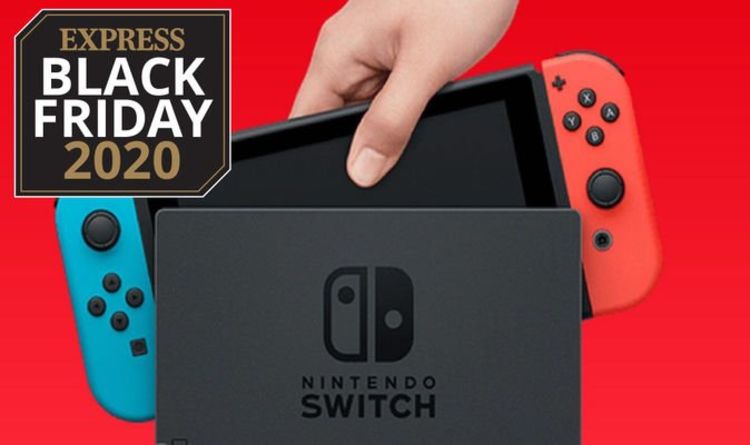 Nintendo Switch Black Friday MEGA deal: Console reduced to just £240 until next week