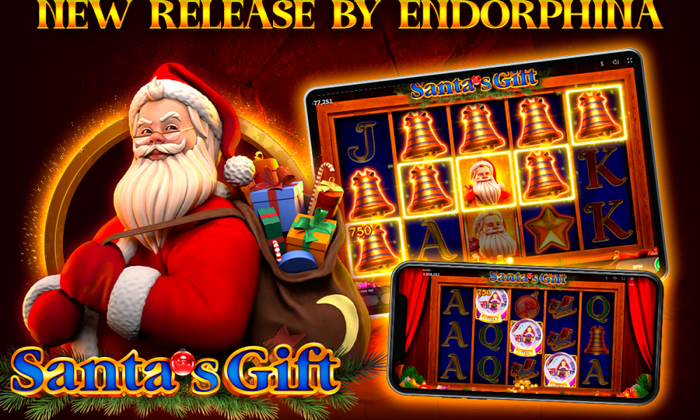 Endorphina releases its holiday-themed slot – SANTA’S GIFT