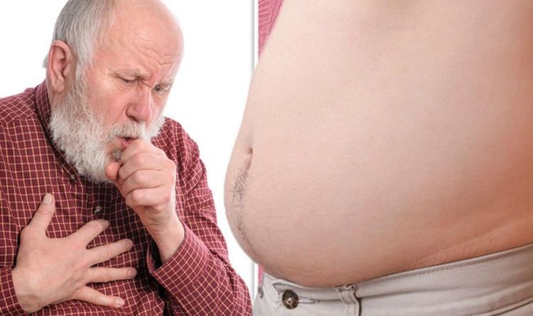 Stomach bloating: Coughing up pink, frothy fluid is a sign of congestive heart failure
