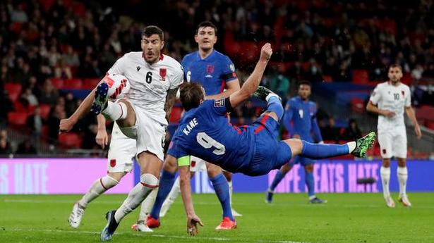 Kane on fire for England