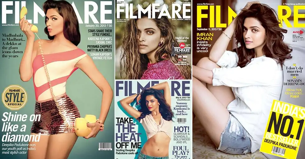 10 of Deepika Padukone's best Filmfare covers
