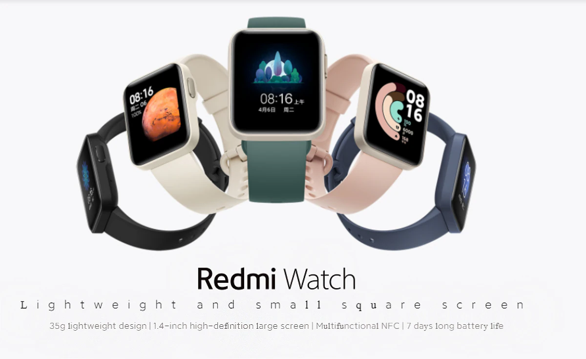 Redmi Watch With Up to 12 Days Battery Life, 5ATM Rating Launched