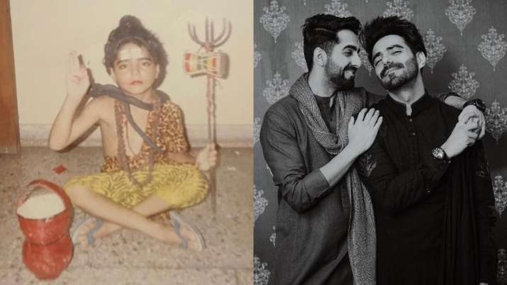 Aparshakti Khurana posts pic dressed as Lord Shiv in flip-flops; Ayushmann calls him chappal wale bhagwan