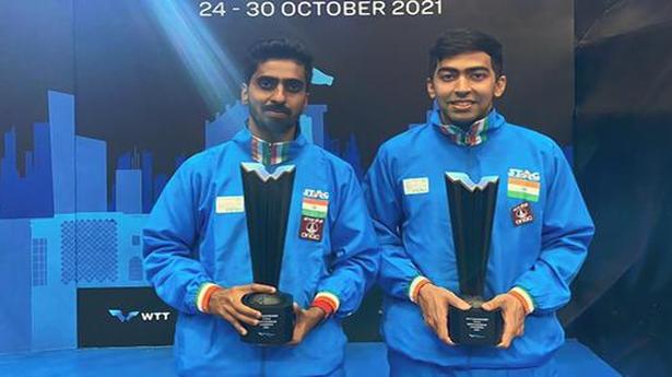 Sathiyan & Harmeet win crown