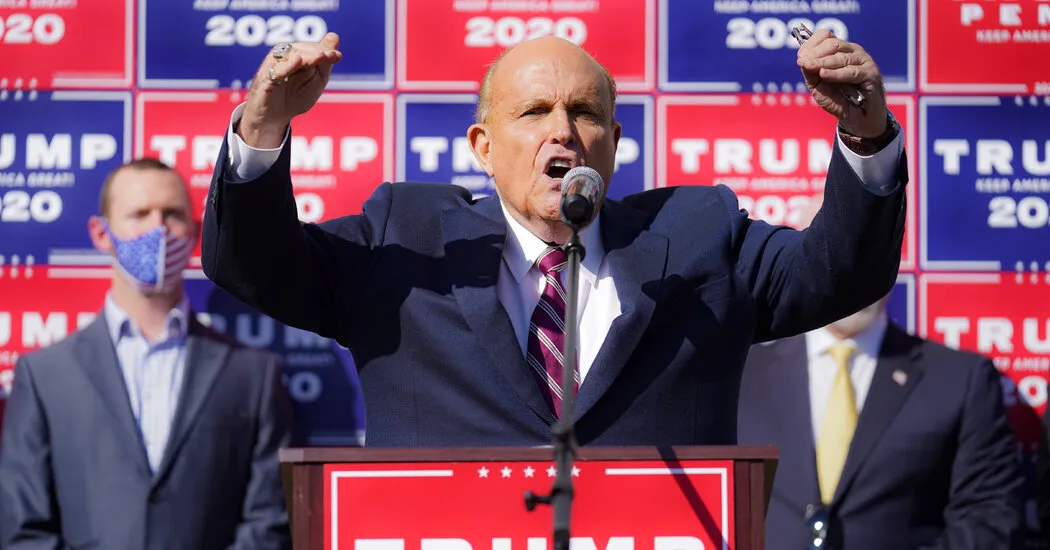 False Claims That Biden ‘Lost’ Pennsylvania Surge, and Tech Companies Struggle to Keep Up