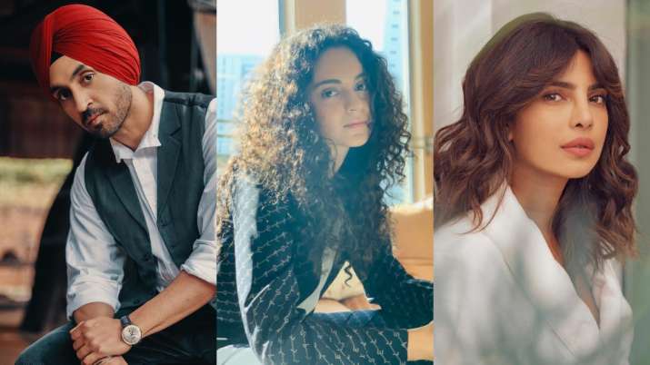 Kangana Ranaut accuses Diljit Dosanjh, Priyanka Chopra of misleading farmers