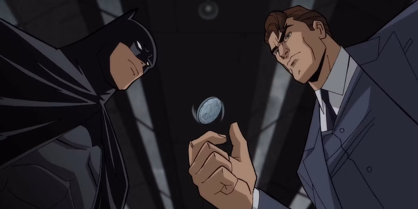 New Batman: The Long Halloween, Part One Images Show Catwoman and Harvey Dent
