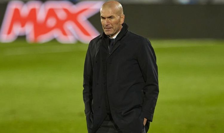 Real Madrid boss Zinedine Zidane fumes after team sets unwanted record