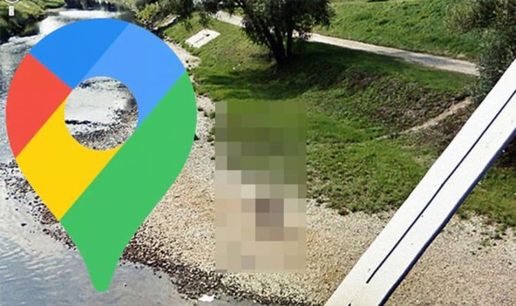 Google Maps Street View: Chilling couple caught by the river in unnerving photo