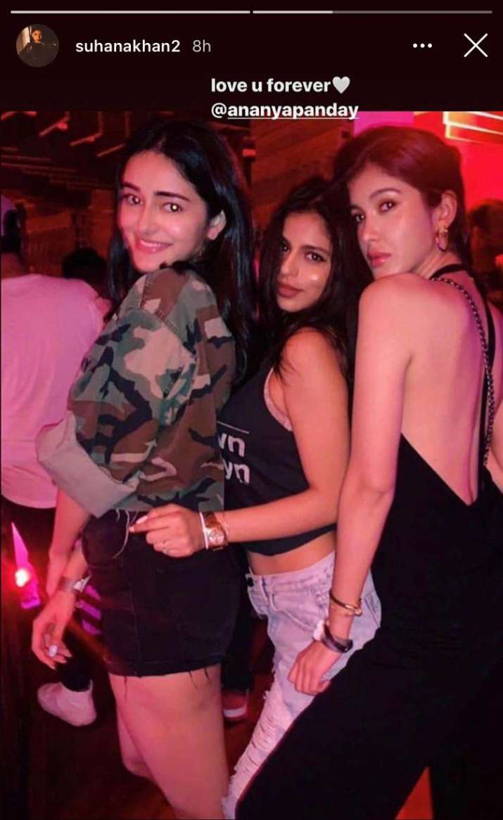 India Tv - Suhana Khan shared a throwback picture from a party India Tv - Suhana Khan