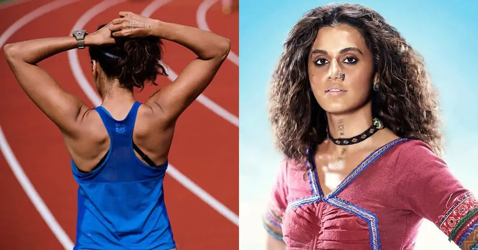 Taapsee Pannu flaunts her fit avatar as she starts shooting for Rashmi Rocket
