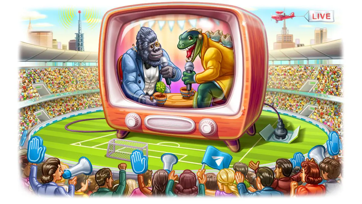 Telegram 8.0 Update Allows Unlimited Viewers to Watch Livestream